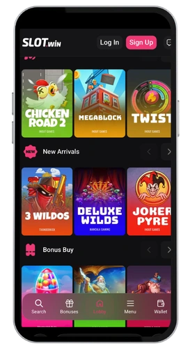 Slotwin Casino register